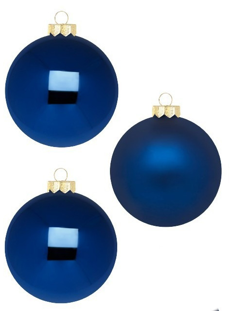 Weihnachtskugeln Blau